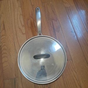 Oxo Stainless Steel Fry Pan with Lid - Silver